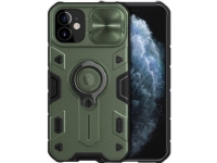 Nillkin Nillkin CamShield Armor – Case for Apple iPhone 12/12 Pro with Camera Cover (Dark Green)