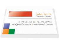 QConnect Selvklebende lomme for etiketter 56x93cm (KF27039) Arkivering - Kortholdere - Visittkortholdere