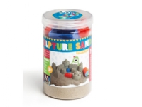Sandskulpturer 500g sæt (Kinetisk sand og forme)