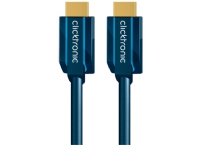 ClickTronic 10m High Speed HDMI, 10 m, HDMI Type A (Standard), HDMI Type A (Standard), 4,95 Gbit/s, Blå PC tilbehør - Kabler og adaptere - Videokabler og adaptere