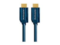 ClickTronic 70308, 12,5 m, HDMI Type A (Standard), HDMI Type A (Standard), 3840 x 2160 piksler, 3D, Blå PC tilbehør - Kabler og adaptere - Videokabler og adaptere