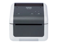 Brother TD-4210D - Etikettskriver - direktetermisk - Rull (11,8 cm) - 203 dpi - inntil 127 mm/sek - USB 2.0, seriell - grå, hvit Skrivere & Scannere - Andre kontormaskiner - Labelskrivere