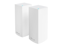 Linksys Atlas 6 - Wi-Fi-system (2 rutere) - inntil 4000 kvadratfot - maske - GigE - Wi-Fi 6 - Dobbeltbånd - med 3-års 247-støtte PC tilbehør - Nettverk - MESH