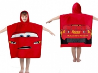 Disney Cars Poncho badhandduk med huva – 100 procent bomull