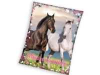 Hästar ”Better together” Coral Fleece Blanket – 150 x 200 cm