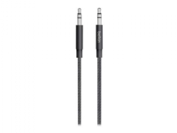 Belkin MIXIT Aux Cable - Lydkabel - mini-phone stereo 3.5 mm hann til mini-phone stereo 3.5 mm hann - 1.22 m - svart PC tilbehør - Kabler og adaptere - Lydkabler