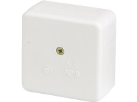 ABB Kopplingsdosa AP6 2.5 vitxd: 29x60x60 mm halogenfri med terminaler IP 20