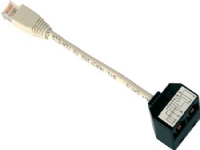 Adapter parallel 1XRJ45-2XRJ45 Tele & GPS - Tilbehør fastnett - Hodesett / Håndfri