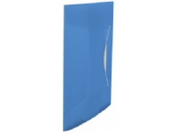 Esselte Vivida – 3-flikhållare – för A4 – kapacitet: 150 ark – transparent vivid blue