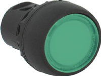 ROCKWELL AUTOMATION Ø22 mm tryckknappshuvud. Med svart frontring i plast tryckknapp med grön lins