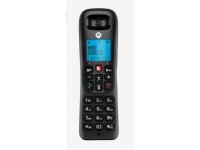 Motorola CD4001, DECT telefon, Trådløst håndsett, Høyttalertelefon, 50 oppføringer, Ringe-ID, Svart Tele & GPS - Fastnett & IP telefoner - Alle fastnett telefoner