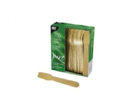 Papstar 10625, Engangsisske, Træ, Naturlig, 9,4 cm, 100 stk