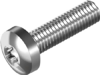 Wasi Maskinskrue M8x40 Mm Ws 9460  Lig Din 7985, Rustfri A4 Panhoved, Tx-Kærv Tx30