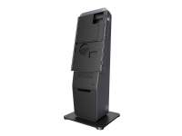 Elo Wallaby Pro Self-Service Countertop Stand – Ställ – för butiksterminal – svart/silver – skärmstorlek: 22-27 – golvstående