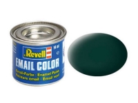 Revell Black-green, mat 14 ml-tin, Grønn, 1 stykker Leker - Biler & kjøretøy