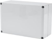 ENSTO Montageboks Cubo S polycarbonat BxHxD 175 x 250 x 100 mm grå RAL7035 med højt grå låg IP66/67 uden udslagsblanketter