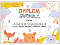 LearnHow A4 diploma of fit for a preschooler 20 pcs
