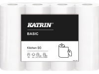 Köksrulle Katrin Basic 90 2-lagig 24,6 m Natur 8 st x 4 rl/krt