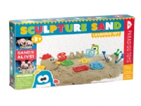 Sandskulpturer (Lære sæt med 1kg Kinetisk sand) Leker - Kreativitet - Spill sand