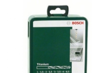 Bosch Accessories 2607019437 HSS Metal-spiralbor-sæt med 19 dele TiN DIN 338 Cylinderskaft 1 Set El-verktøy - Tilbehør - Metallbor