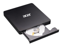 Acer DVD - Platestasjon - DVD±RW (+R dobbeltlag) - USB - plugginnmodul - svart PC-Komponenter - Harddisk og lagring - Optisk driver