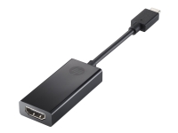 HP - Ekstern videoadapter - USB-C - HDMI - svart - for Elite Slice EliteBook 1040 G3 EliteBook x360 ZBook 15 G3, Studio G3 PC-Komponenter - Skjermkort & Tilbehør - USB skjermkort