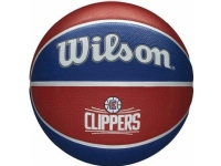 Wilson Piłka NBA Team Los Angeles Clippers Ball WTB1300XBLAC Czerwona 7 Sport & Trening - Sportsutstyr - Basketball