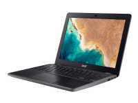 Acer Chromebook 512 C852T – 180 graders gångsjärnskonstruktion – Intel Celeron N5100 / 1.1 GHz – Chrome OS – UHD Graphics – 4 GB RAM – 64 GB SSD – 12 IPS pekskärm 1366 x 912 (HD+) – Wi-Fi 6 – svart – kbd: nordiskt (danska/finska/norska/svenska)