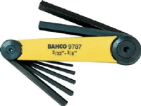 Bahco skiftnyckelsats BE-9787 3/32-3/8