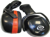 OTTO SCHACHNER Hjelmhøreværn ED 3 High sort/orange Passer på hjelme med standardslids Dæmpningsværdier: H:32 M:29 L:21 Klær og beskyttelse - Sikkerhetsutsyr - Hørselsvern