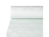 Papstar 12541 Damask Tablecloth Roll 25 X 1 M White