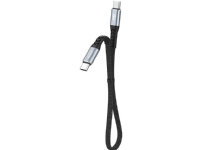 Dudao L10C USB-C to USB-C cable 100W 0.23m sort N - A