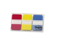 Post-it® Index kraftige arkiveringsfaner medium ass. farver 3 blokke x 22 ark