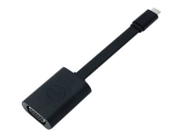 Dell - Extern videoadapter - USB-C - VGA - svart - för Latitude 5285 2-in-1, 5289 2-In-1 OptiPlex 5250 XPS 12 9250, 13 93XX, 15 95XX