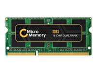 CoreParts - DDR3L - modul - 8 GB - SO DIMM 204-PIN - 1600 MHz / PC3L-12800 - 1.35 V - ikke bufferet - ikke-ECC - for ThinkCentre M600 ThinkPad 11 L460 L560 P40 Yoga P50s T460 ThinkPad Yoga 11