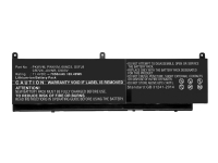 CoreParts – Batteri för bärbar dator (likvärdigt med: Dell 68ND3 Dell C903V Dell CR72X Dell G5FJ8 Dell J0VNR Dell PKWVM Dell PWKVM) – litiumjon – 7850 mAh – 89.49 Wh – svart – för Dell Precision 7550