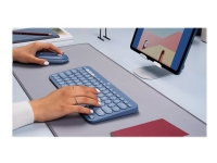 Logitech K380 Multi-Device Bluetooth Keyboard for Mac - Tastatur - trådløs - Bluetooth 3.0 - QWERTY - Storbritannia - blåbær PC tilbehør - Mus og tastatur - Tastatur