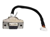 Shuttle PVG01 - VGA-kabel - HD-15 (VGA) (hunn) - 16 cm - for Shuttle DX30  XPC slim DH270, DH310, DH370, DH410, DH470, DH610, DH670, DQ170, DS81, DX30