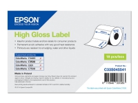 Epson – Högblank – 102 x 152 mm 210 etikett (er) (1 rulle/rullar x 210) matrisskurna etiketter – för ColorWorks CW-C4000E (BK) CW-C4000E (MK)  TM C3500