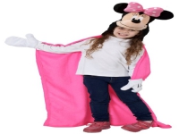 Minnie Mouse Luksus Poncho med hætte N - A