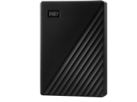 WD My Passport WDBPKJ0040BBK – Hårddisk – krypterad – 4 TB – extern (bärbar) – USB 3.2 Gen 1 – 256-bitars AES – sort