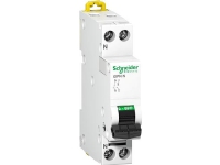 SCHNEIDER ELECTRIC Automatisk säkring iDPNN 1 pol + noll 1AMono terminal C-karaktäristik 6/10kA 230V Bredd 18mm