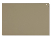 Magnetisk glastavle 60 x 80 cm beige interiørdesign - Tavler og skjermer - Glasstavler