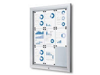 TWIN Udendørs Whiteboard Udhængsskab – 9 x A4 interiørdesign - Tavler og skjermer - Tavler