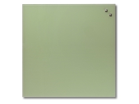Magnetisk glastavle 45 x 45 cm retro green Retro Green 49,5x3x48,5mm (1stk)