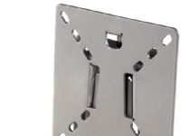 Hama Slim LCD Wall Bracket, Sølv, 10 - 26 LCD Vesa 50 x 50, 75 x 75, 100 x 100 mm, 95 x 95 x 0 mm