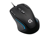 Gaming G300s Kablet 2,500dpi Mus Blå, Svart