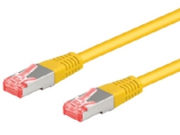 Pro LAN STP CAT 6 - Gul - 0,25m - Gul - 0.25 meter