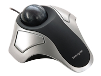 Kensington Orbit Optical Trackball - Styrekule - høyre- og venstrehåndet - optisk - 2 knapper - kablet - USB - sølv