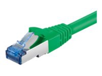 MicroConnect – Nätverkskabel – RJ-45 (hane) till RJ-45 (hane) – 50 cm – SFTP – CAT 6a – halogenfri hakfri – grön